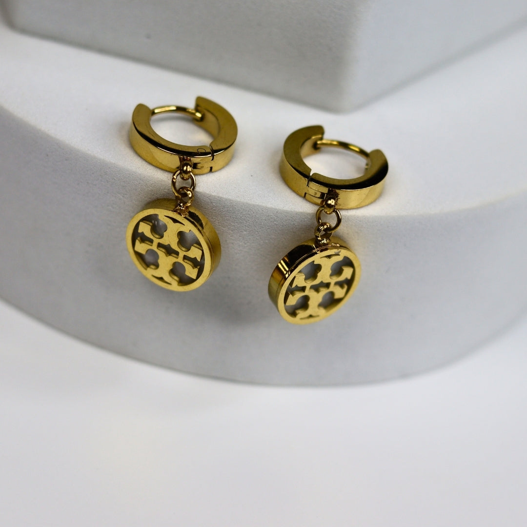 Pattern Drop Earrings - Adorn-iq