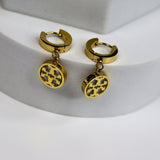 Pattern Drop Earrings - Adorn-iq