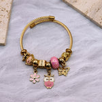 Owl Charm Bracelet - Adorn-iq