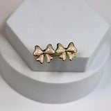 Pretty Bow Studs - Adorn-iq