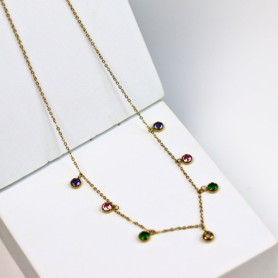Radiant Drops Necklace