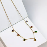 Radiant Drops Necklace