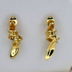 Ribbon Knot Earrings - Adorn-iq