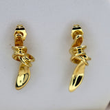 Ribbon Knot Earrings - Adorn-iq