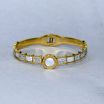 Roman MOP Stones Bracelet - Adorn-iq