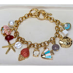 Sea Shell Charm Bracelet - Adorn-iq