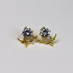 Solitair Studs - Adorn-iq