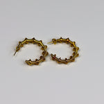 Spiral Half Hoops - Adorn-iq