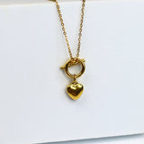 T Heart Necklace - Adorn-iq