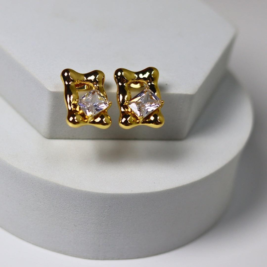 Tangle Stone Earrings - Adorn-iq
