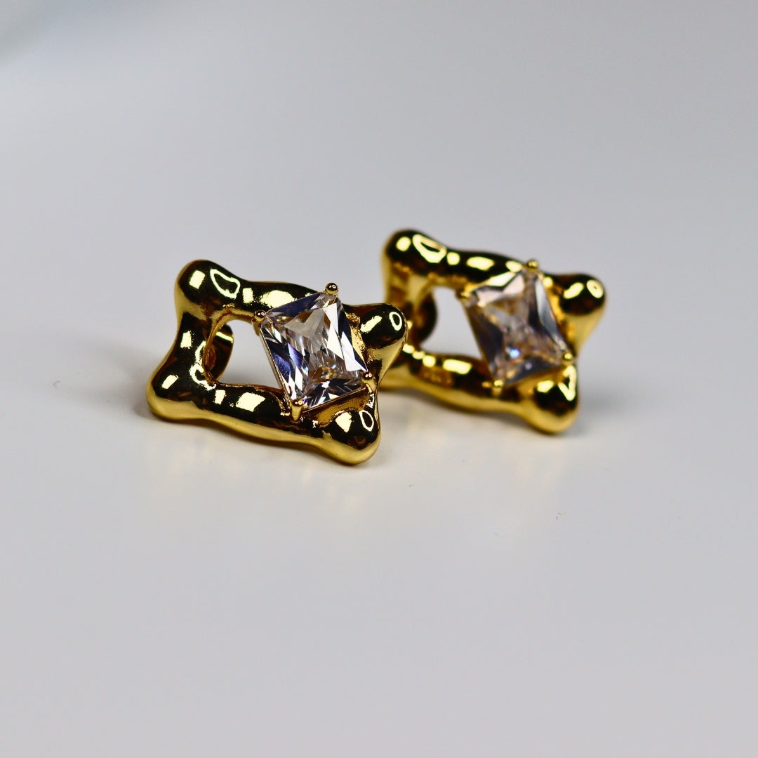 Tangle Stone Earrings - Adorn-iq