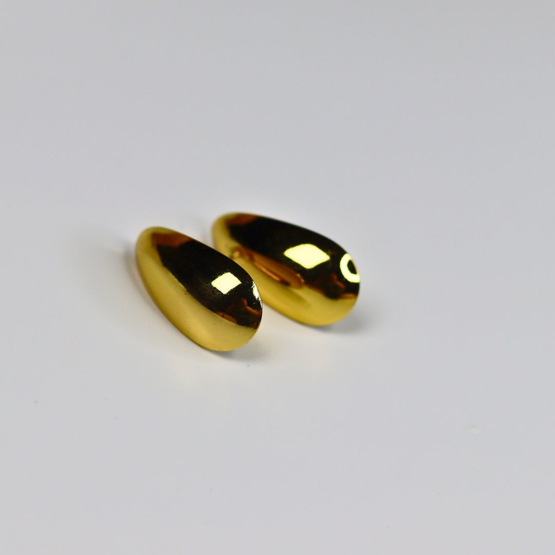 Thin Glazed Drop Earrings - Adorn-iq
