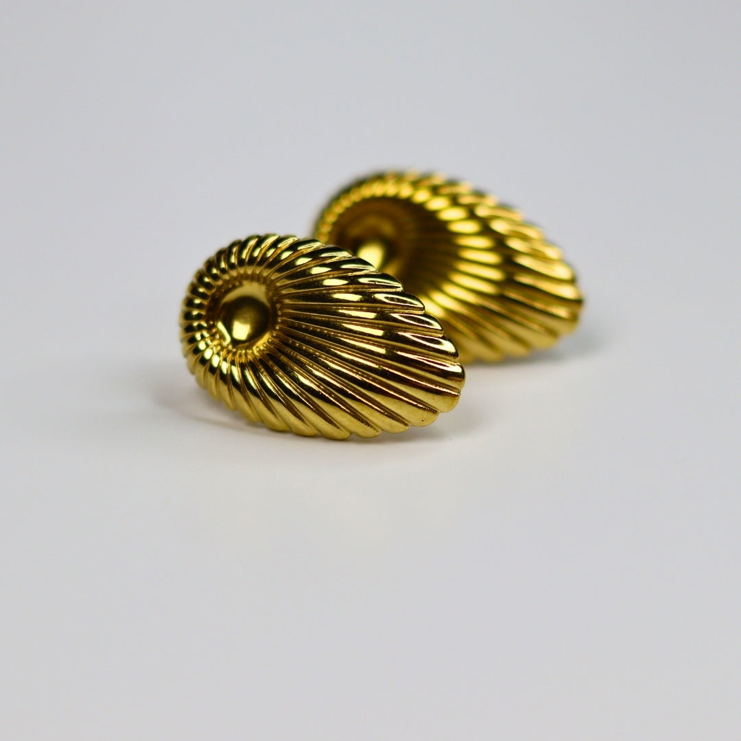 Vintage Gold Earrings - Adorn-iq