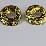 Vintage Hammered Earrings - Adorn-iq